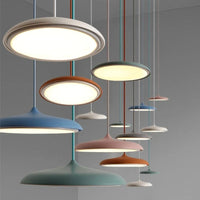 Nordic Designer LED Pendant Lamps Minimalist Decor Round for Table Dining Kitchen Island Chandelier Home Decor Lighting Fixture