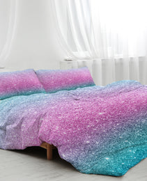 3PCS Ultra Soft Duvet Cover Set For Comforter Star Bedding Set Full Queen King Size