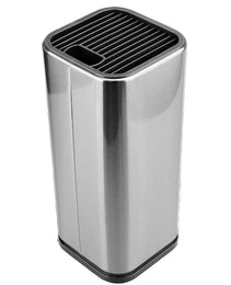 Stainless Steel Knife Holder with Drainable Design – Chopping Board & Knife Storage Rack