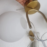 Modern Glass LED Pendant Lights Chandelier Living Room Bedroom Indoor Lighting Restaurant Bar Home Decor Ceiling Hanging Lamp
