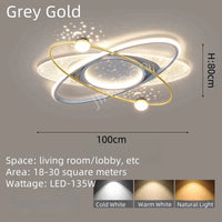 Modern LED Chandelier Light Luxury Starry Sky Home Decor Living Children's Room Bedroom Lamp Indoor Lighting Kids’ Pendant Ligh