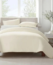 Serta Simply Clean Solid Duvet Cover King