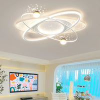 Modern LED Chandelier Light Luxury Starry Sky Home Decor Living Children's Room Bedroom Lamp Indoor Lighting Kids’ Pendant Ligh