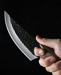 Hand forged boning knife