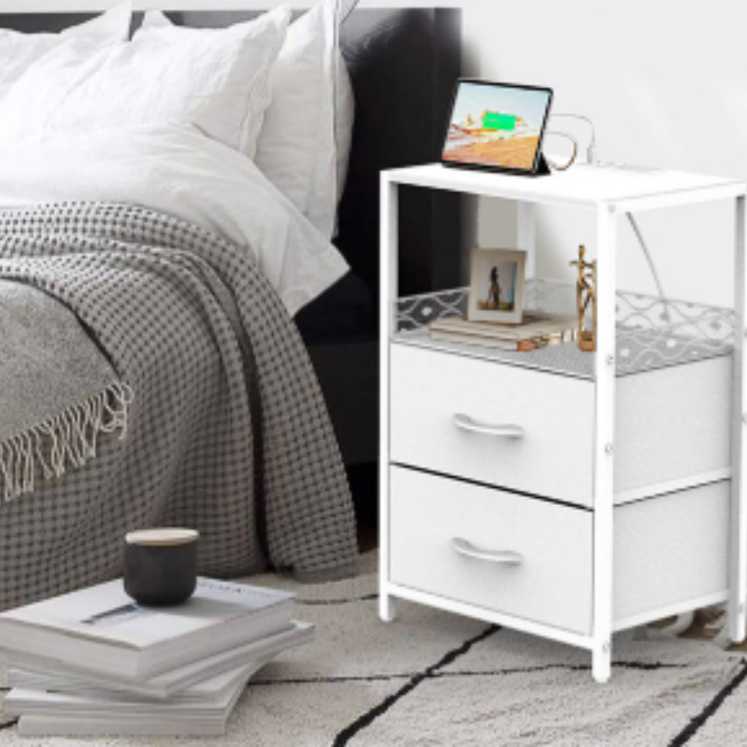 Bedside With Drawers Coffee Side Table