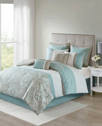 Queen 8 Piece Comforter Set