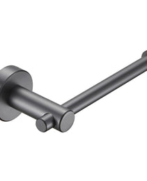 Toilet Paper Holder Gun Grey Thicken Space Aluminum Toilet Roll Holder For Bathroom, Kitchen, Washroom Wall Mount