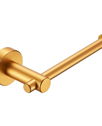Toilet Paper Holder Brushed Gold Thicken Space Aluminum Toilet Roll Holder For Bathroom, Kitchen, Washroom Wall Mount