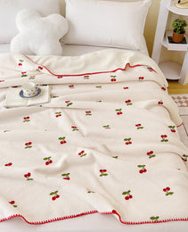 Office Nap Multifunctional Lambswool Shawl Blanket