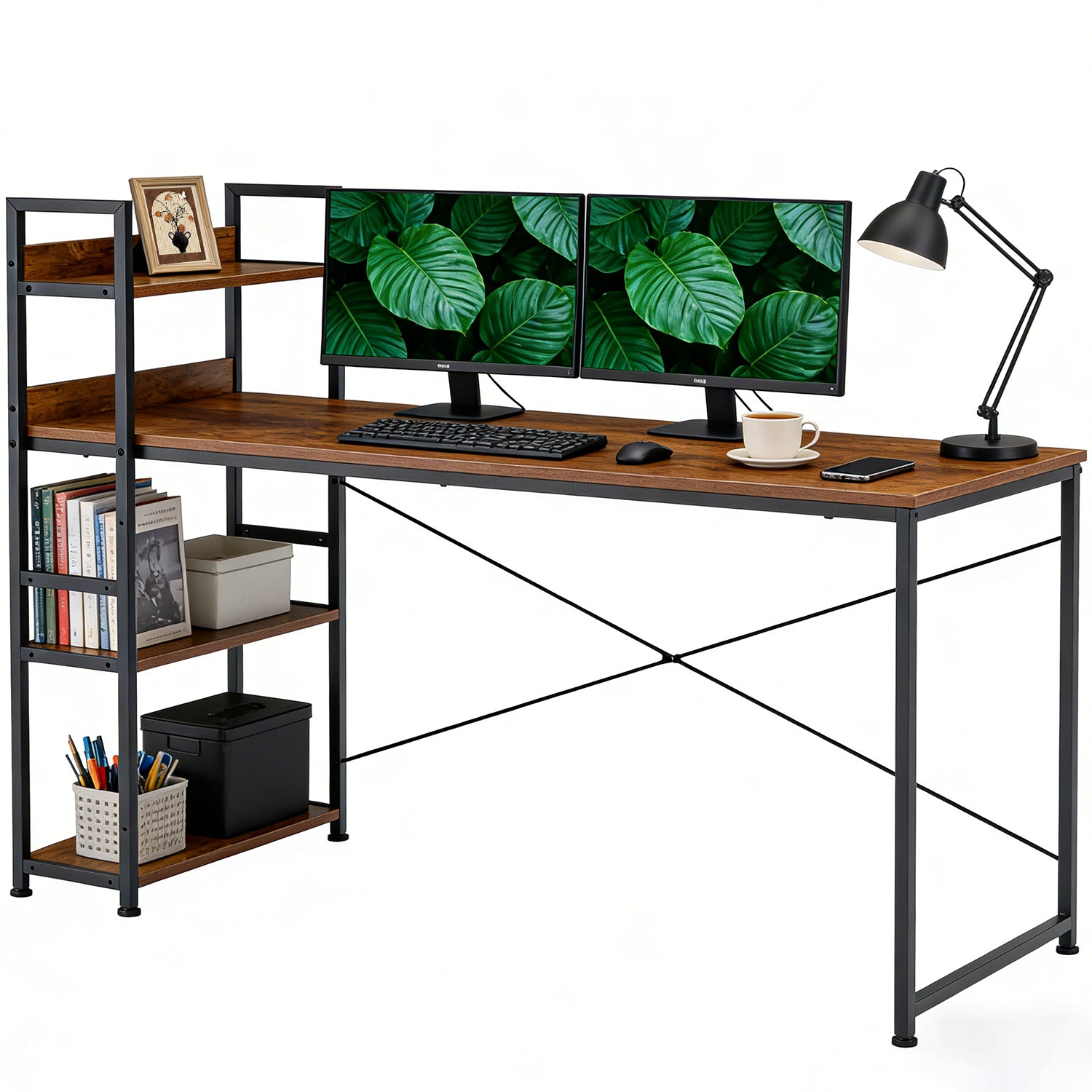 Side Frame Fixed Table