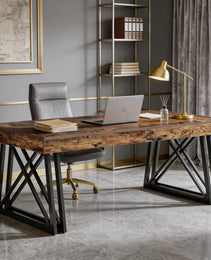 Vintage Executive Desk,Computer Desk,Office Desk Only Table