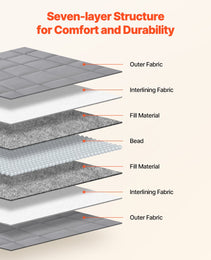 Weighted Blanket, 25 Lbs, 60 X 80 In Queen Size, Cooling Breathable Heavy Blanket With Glass Beads, All-Season Use, Suitable For 250-310 Lbs Adults, Anxiety Stress Relief, Improve Sleep, Grey