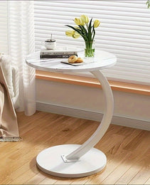 Round Small Coffee Table Living Room Sofa Side Table Bedroom Bedside Table Bedside Table Small Table Movable Coffee Table