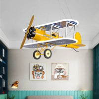 Creative Children's Room Airplane Light Boy Bedroom Chandeliers Minimalist Modern Nursery Youth Room Chandelier Helicopter Lamps