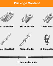 1Pc Griddle Caddy With Paper Towel Holder Hook Baskets BBQ Accessories Storage Rack Vertical Standing BBQ Organizer Grill Utensil Storage Fit For Blackstone Griddle