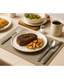 12-Piece Stoneware Dinnerware Sets With Mugs  Microwave  Dishwasher Safe  Non-Toxic Dinner Plates Bowls Set  Stackable Matte Glaze Kitchenware For 3