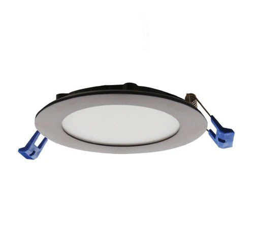 4" Slim Panel Bronze 3000K 9W Round