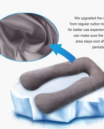 Summer Sleeping Support Pillow For Pregnant Women U Shape Maternity Pillows Pregnancy Ice Silk