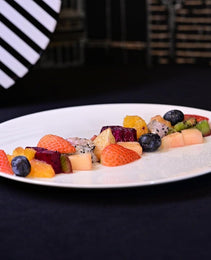 Lily Bone China Dinnerware Set, 16 Pieces, Service For 4, White Plates, Dishes, Bowls Set, Microwave And Dishwasher Safe