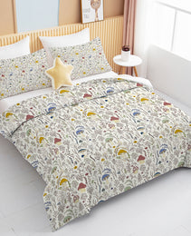 3 Pieces Mushroom Decoration Comforter Set Soft Bedding Set For Home Bedroom Decor Twin Full Queen King Size