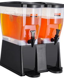 Beverage Dispenser, 3 Gallon X 2 Drink Dispensers For Parties, Plastic Juice Dispenser With Stand Spigot Lid, Iced Tea Lemonade Juice Water Dispenser, For Restaurants, Hotels, Parties