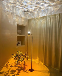 EP LIGHT Dual Head Floor Lamp Sunset Aurora Projector Lights, Ambient Night Lights - CJDS