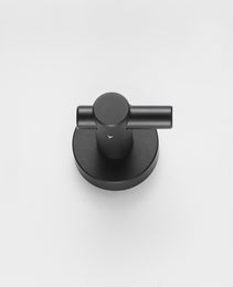 Round Base Wall Hanging Hook With Screws- Matte Black Hook, 4 Pack, For Entry Shoe Cabinet, Wardrobe Bathroom Bedroom Furniture Hardware