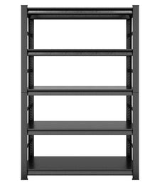 Storage Shelves 5 Tier Heavy Duty Metal Shelving Unit Adjustable Shelving Units And Storage Rack Kitchen Garage Shelf H72 X W47.2 X D23.6