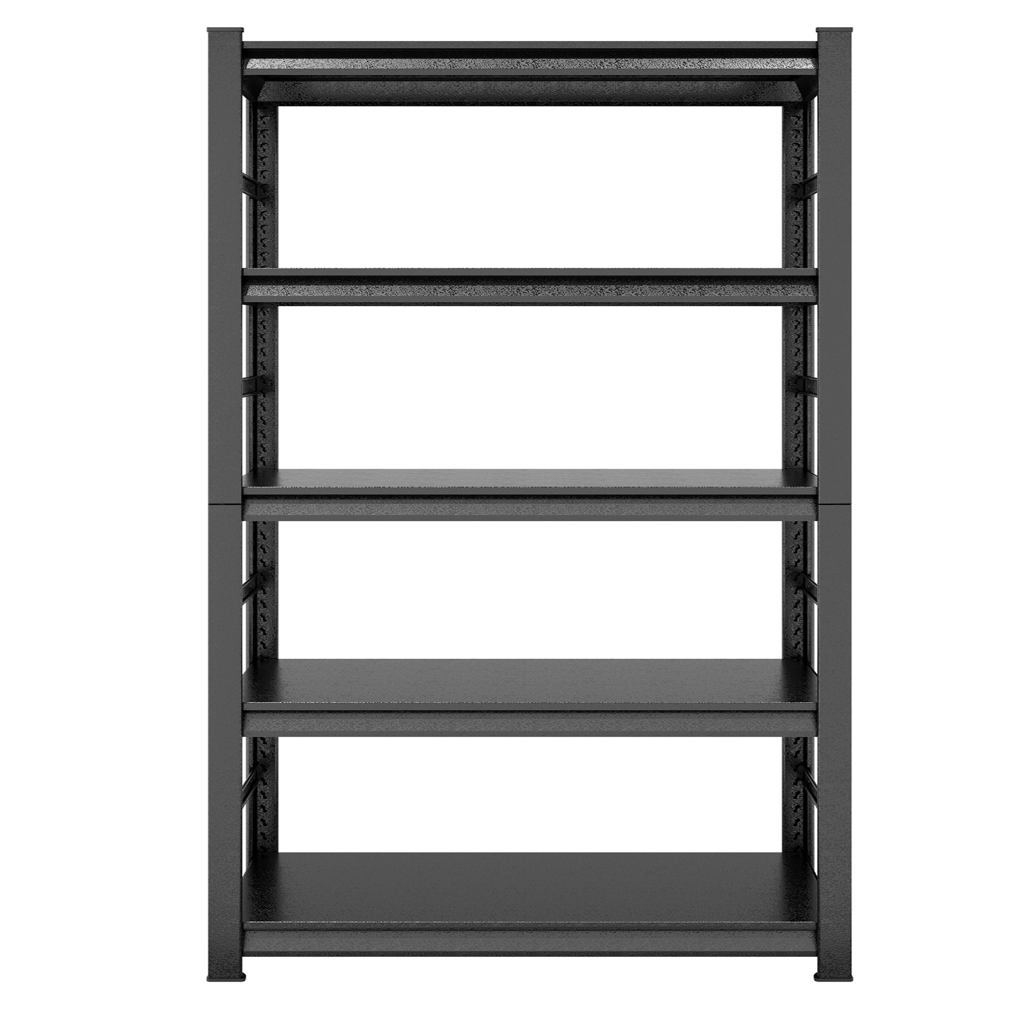 Storage Shelves 5 Tier Heavy Duty Metal Shelving Unit Adjustable Shelving Units And Storage Rack Kitchen Garage Shelf H72 X W47.2 X D23.6