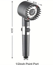 On Shower Drops Head Filtered Showerhead, Turbo Showerhead, Shower Head With Filter, Filtered Shower Head With Handheld, Turbo Showerhead With Visible Window