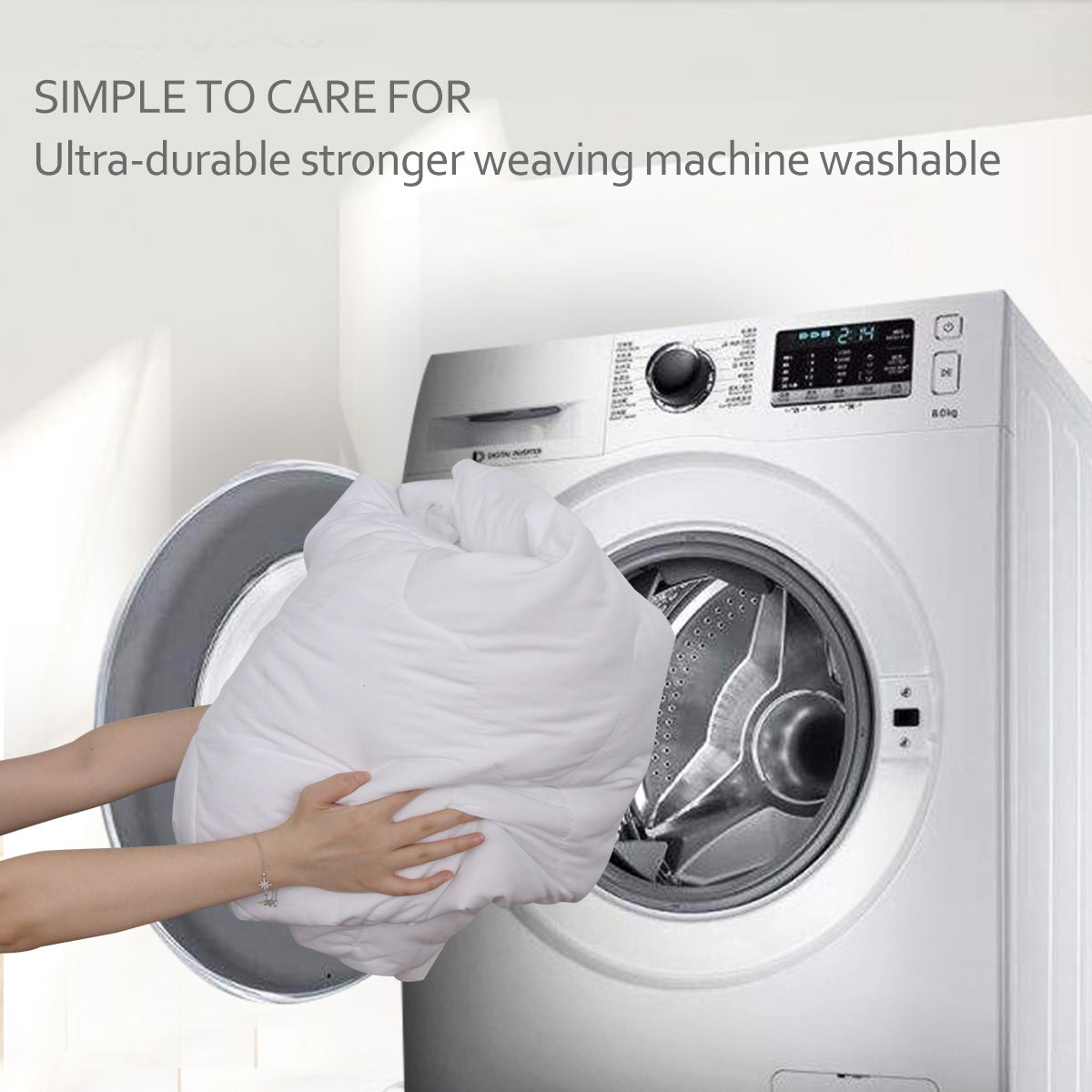 Butterfly Flower Comforter Light Pink Bedding Sets Twin For Girls Women, 1 Soft Comforter And 2 Pillowcases Suit For All Season Use