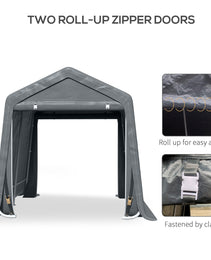 9.2' x 7.9' Garden Garage Storage Tent