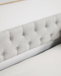 The Double Sofa Bed Has A Double Roller Upholstered Tufted Sofa Bed Unavailable Platforms- Temu