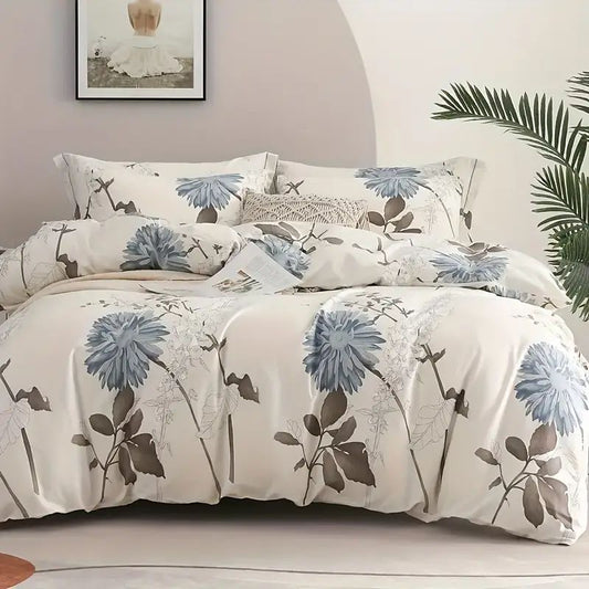 Elegant Floral Comforter Set