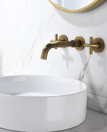 Bathroom Faucets, Wall-mounted Bathroom Sink Faucets