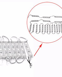 LED Waterproof Module Light, One Board With 60 Lights And 10ft White Light