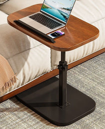 Flip-up Bedside Table Height-adjustable Side