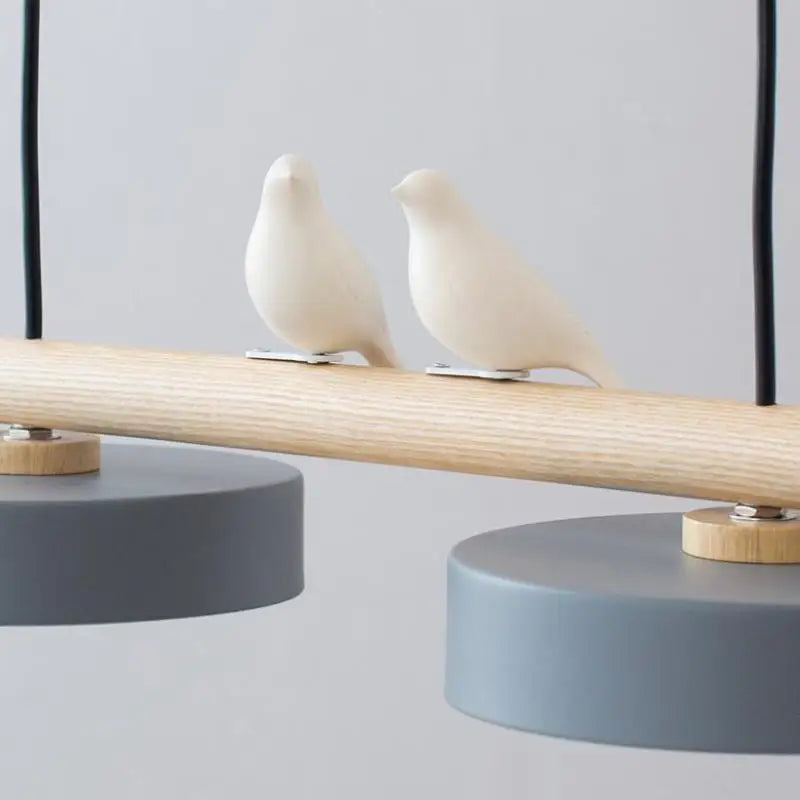 Modern resin Bird chandelier lighting fixture Long LED strip pendant lamp ceiling Restaurant hanging Dining Room chandeliers