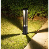 Modern LED Bollard Lawn Light, Waterproof Outdoor Post Pathway Lamp, Aluminum Garden Landscape Light for Yard Walkway Decoration