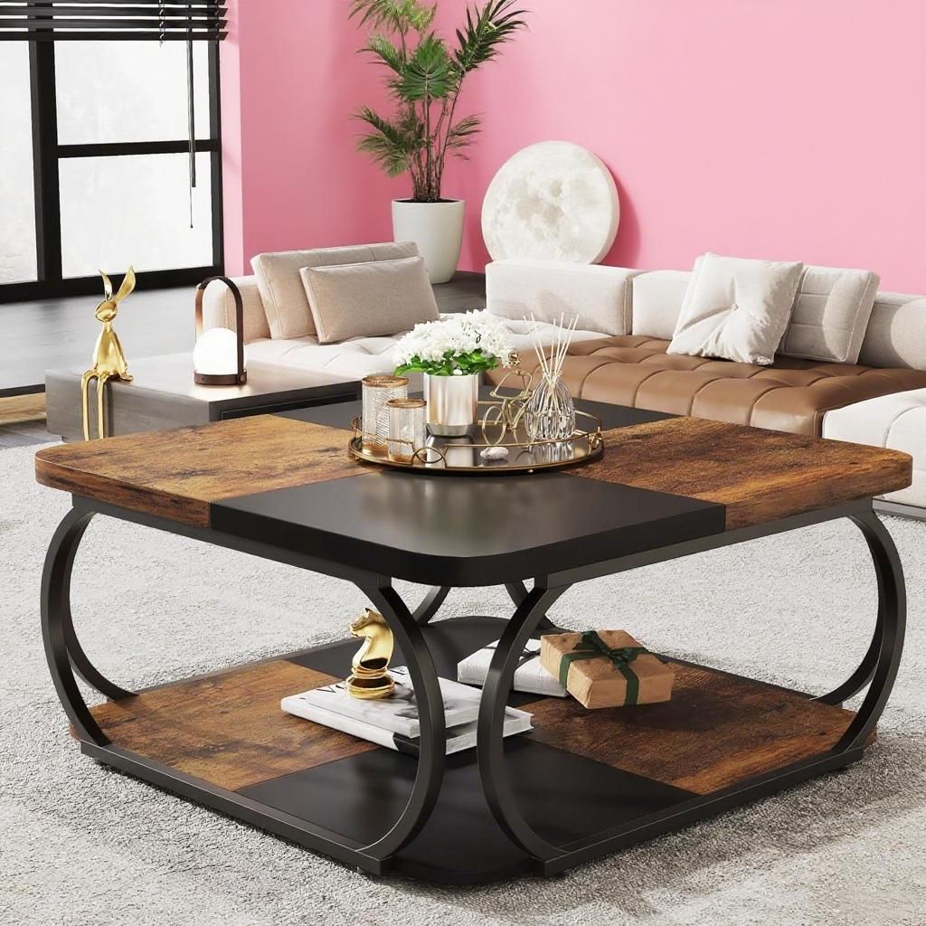 Coffee Table, Sofa Side Table, Living Room Table, Side Cabinet