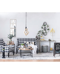 Farmhouse Chandelier, Dilapidated White Chandelier French Country Wood Chandelier