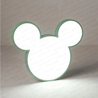 OUDELADI Macaron Lustre Mickey Modern LED Ceiling Lamp Children Room Kid Room Decor Chandelier Lighting LED Lamp Fixtures
