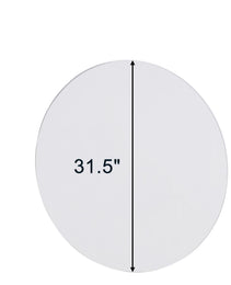 80cm Bathroom Mirror, Round Mirror, Wall Mount