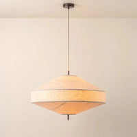 Japanese Wabi Sabi Fabric Pendant Light Living Room Bedroom Restaurant Bar Chandelier Home Decor Lustre Indoor Lighting Fixtures