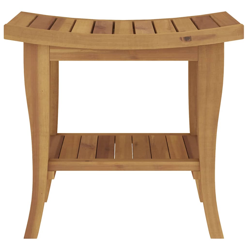 Bathroom Side Table 50x35x45 cm Solid Teak Wood