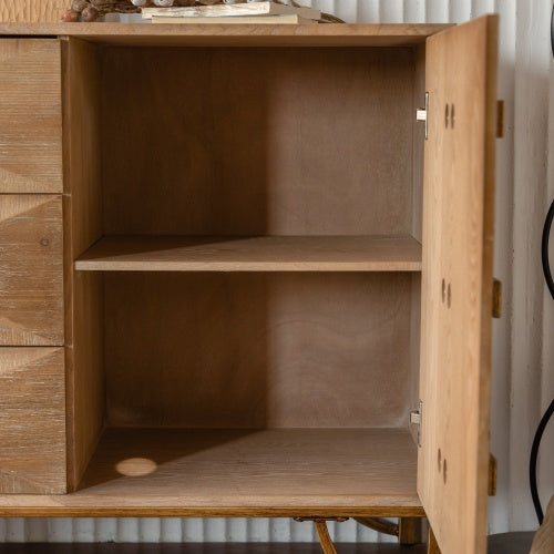 9 Drawers Dresser, Modern Dressers & Chests Of Drawers, TV Stand,Light Wood Dresser For Bedroom,Living Room,Hallway