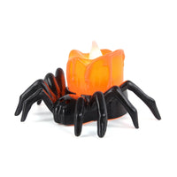 1~10PCS Halloween Decorations LED Candle Light Plastic Spider Pumpkin Lamp for Home Bar Haunted House Halloween Party Decor
