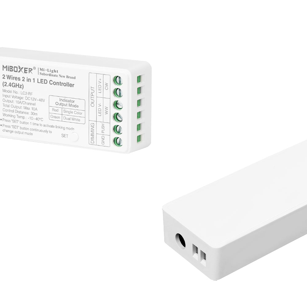 Milight LC2-RF 2 Wires 2 in 1 LED Controller (2.4GHz)