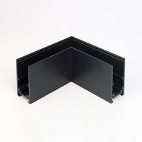 Milight Track Magnetic L Horizontal Coner for surface Black - AMMRL20HSA00