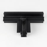 Milight Track Magnetic T Horizontal Corner for flush Black  AMMRT20HFA
